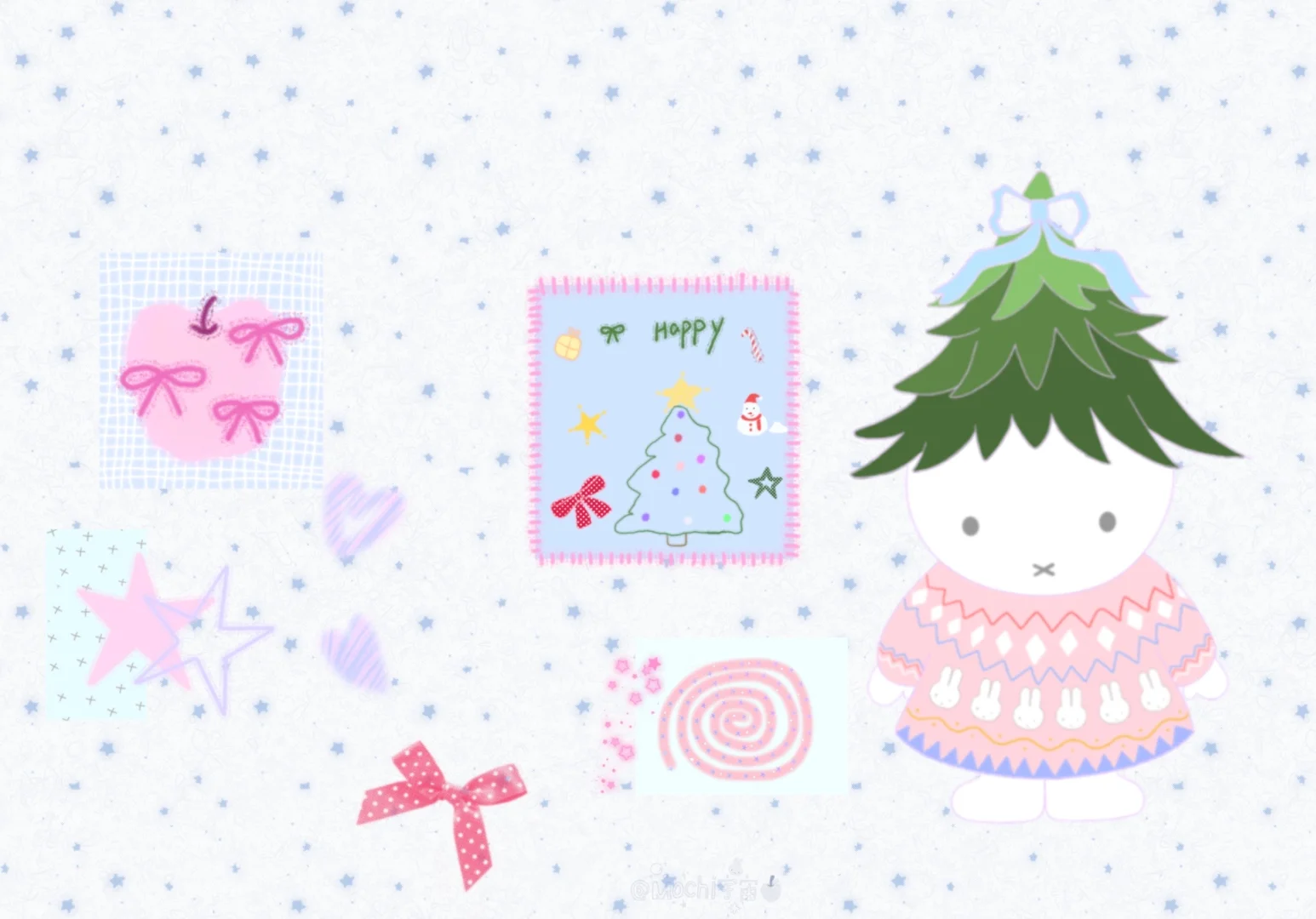 Share｜本期是Miffy米菲的横屏壁纸啦～