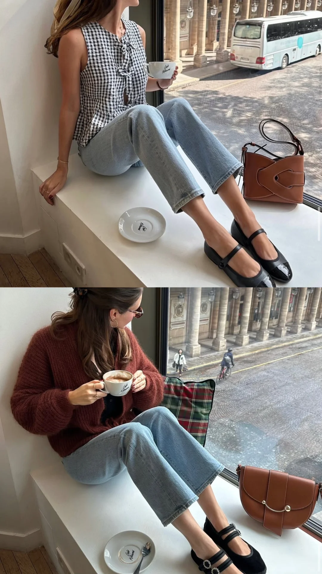 爱惨了法式复古穿搭！ootd