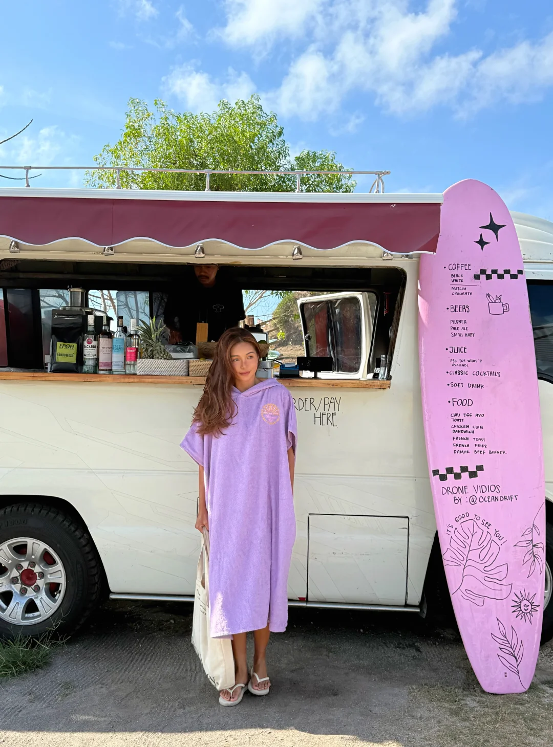 冲浪穿搭 海边就适合这种可爱的💜