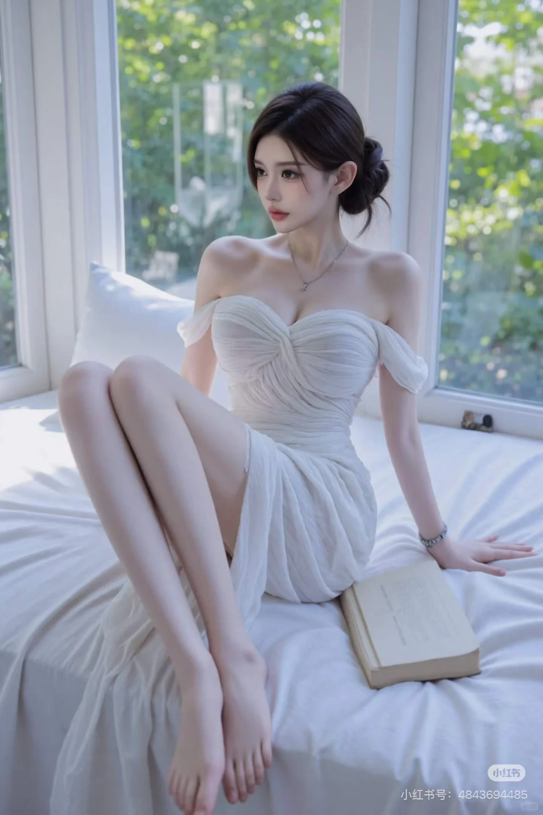 一眼沦陷！纯欲风抹胸裙👗