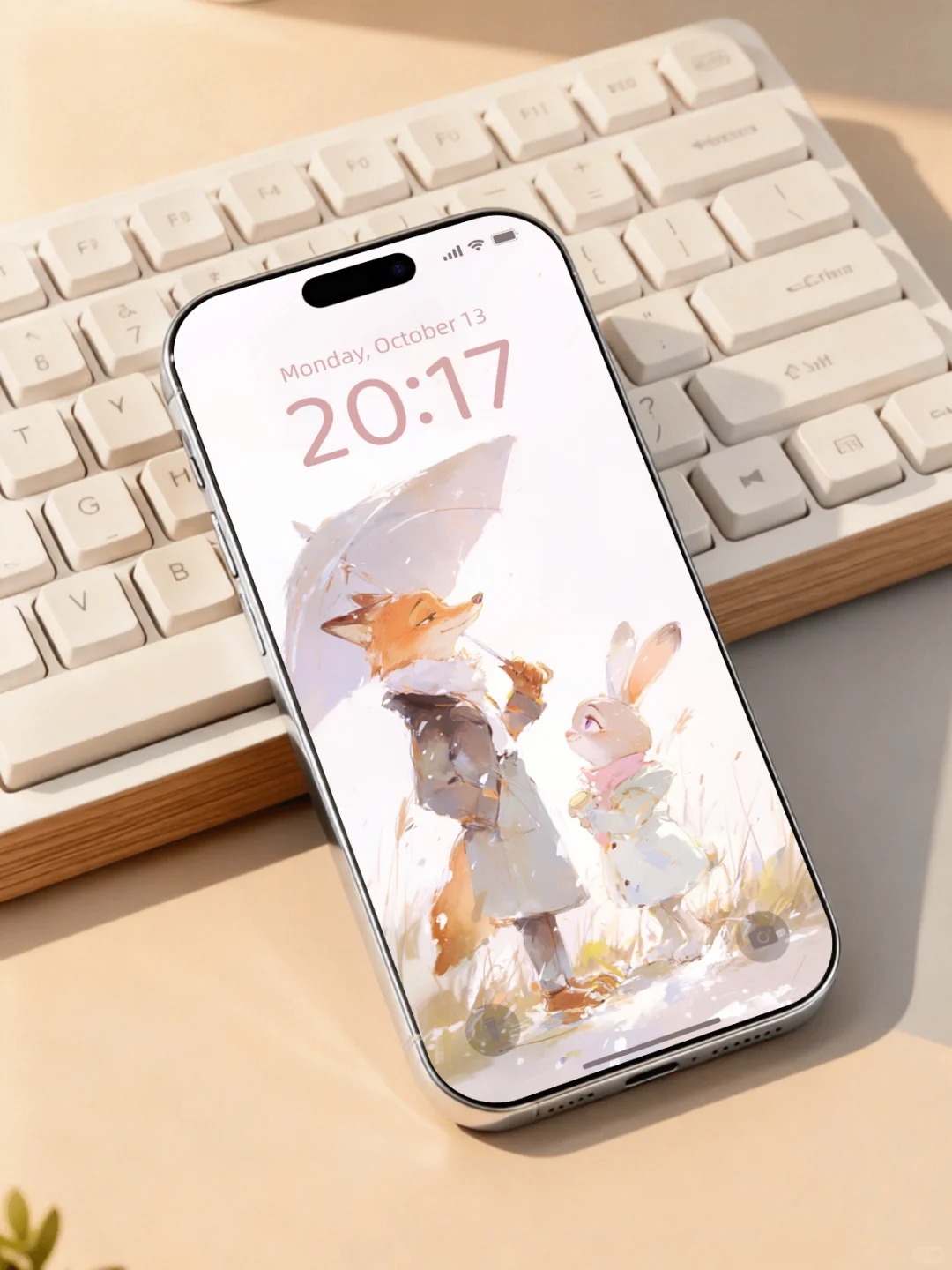 壁纸丨这世间总会有人愿意为你撑起一把伞