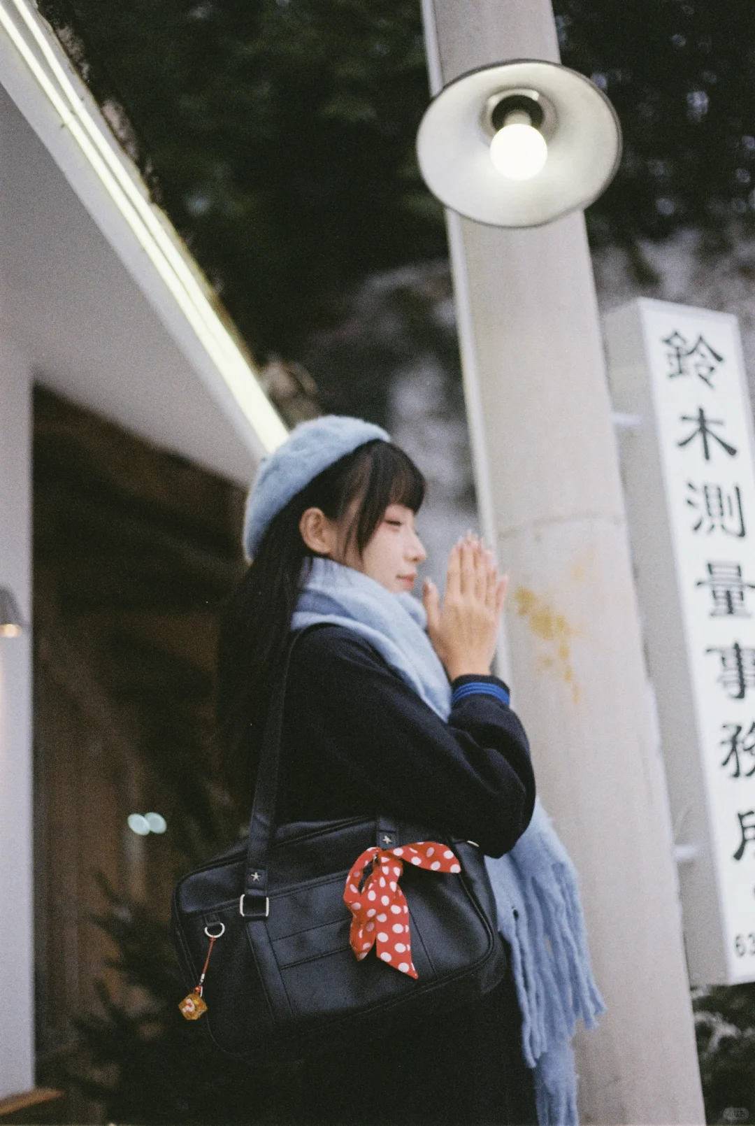 广州约拍｜胶片日系Jk雪景写真📷❄️