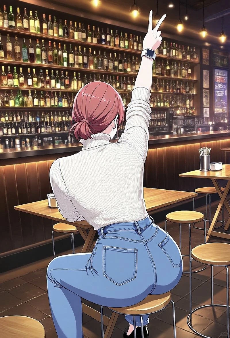 牛仔裤穿搭壁纸