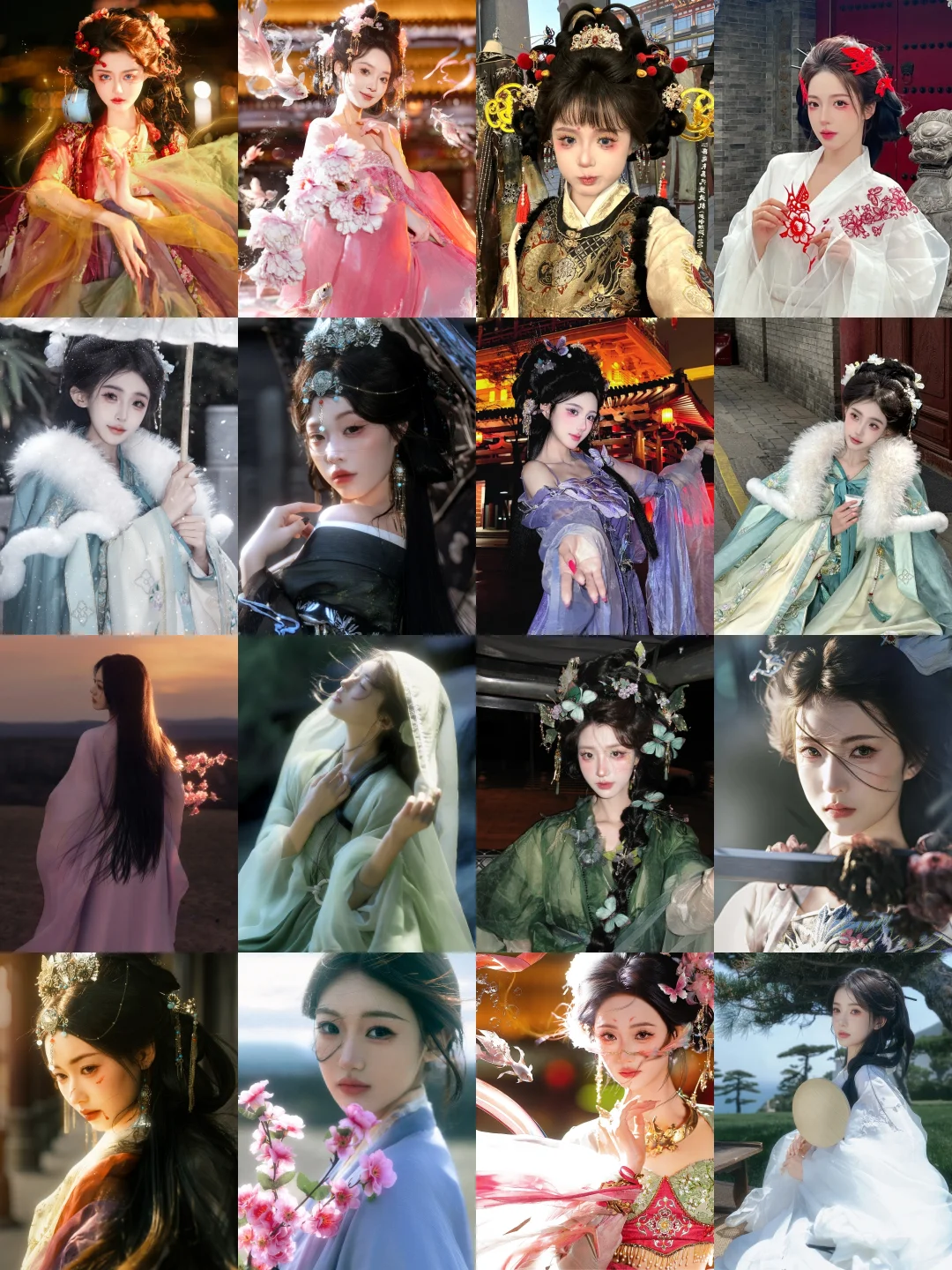 汉服写真集🕊️涌入来自中式的浪漫