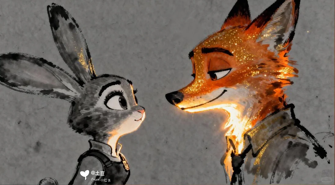 🦊🐰｜iPad壁纸