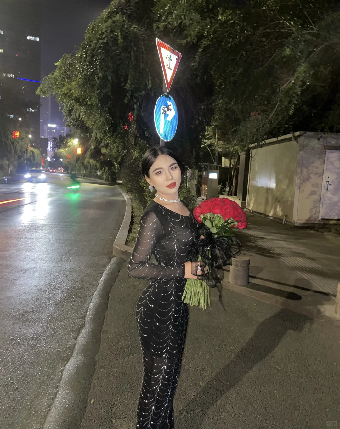 黑色迷人的夜 #成熟女🩵