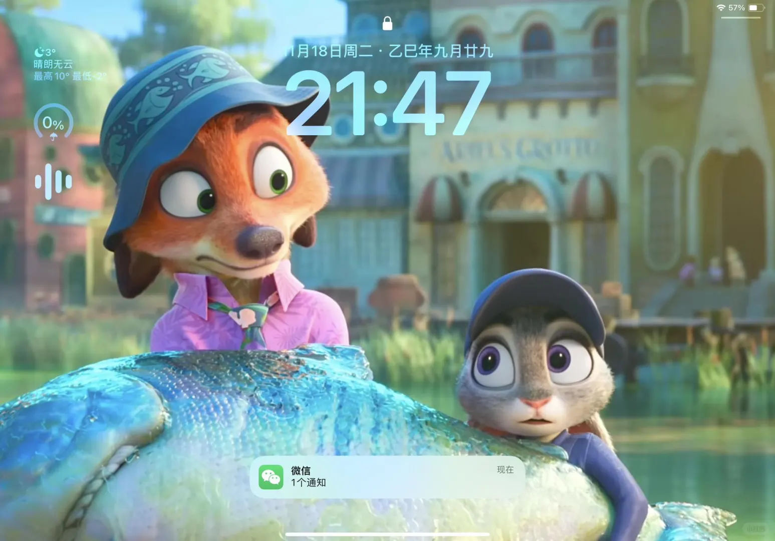 疯狂动物城2｜狐兔🥕高清电脑壁纸狐兔