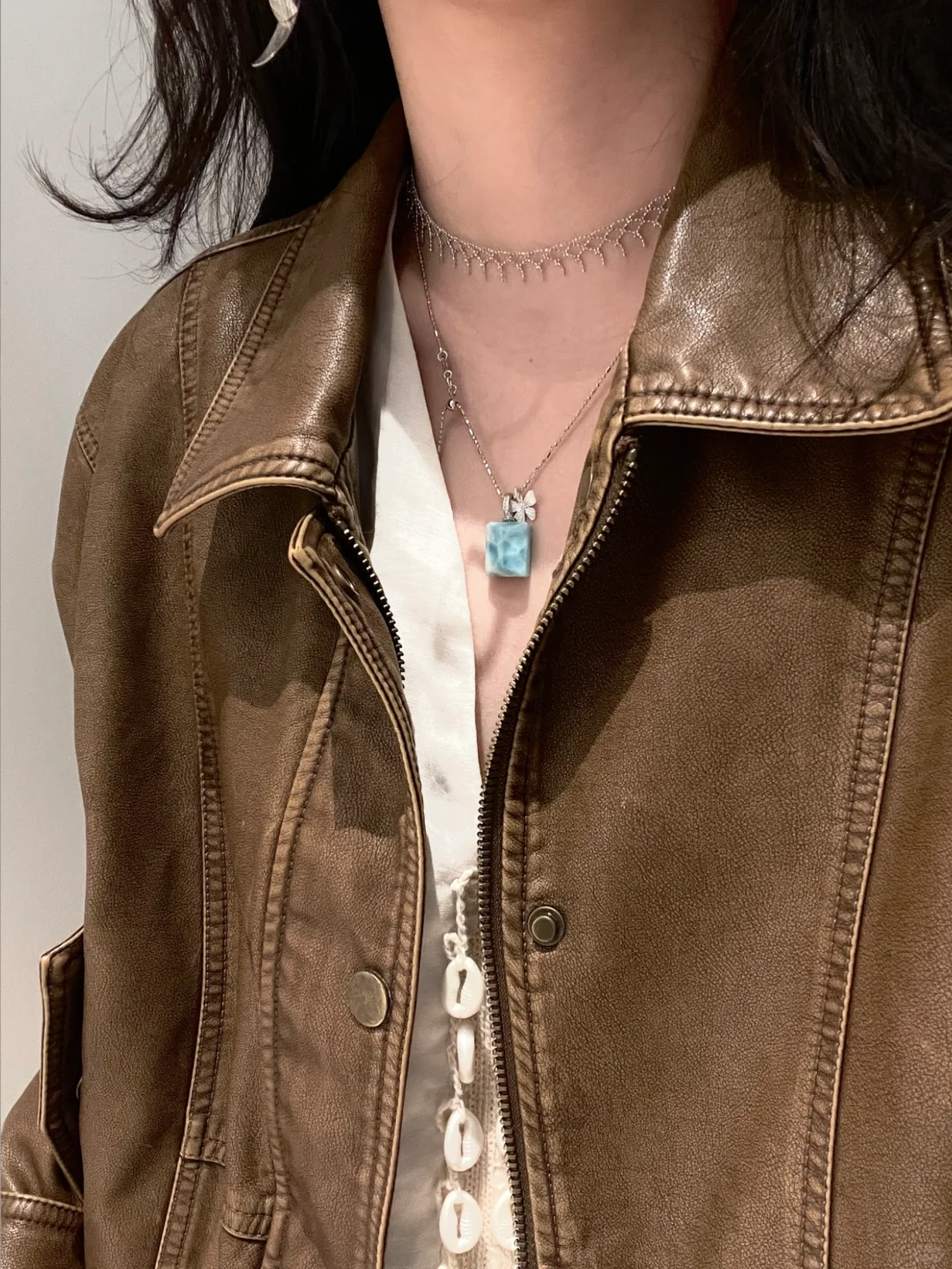 海纹石&蕾丝是略带浪漫的美