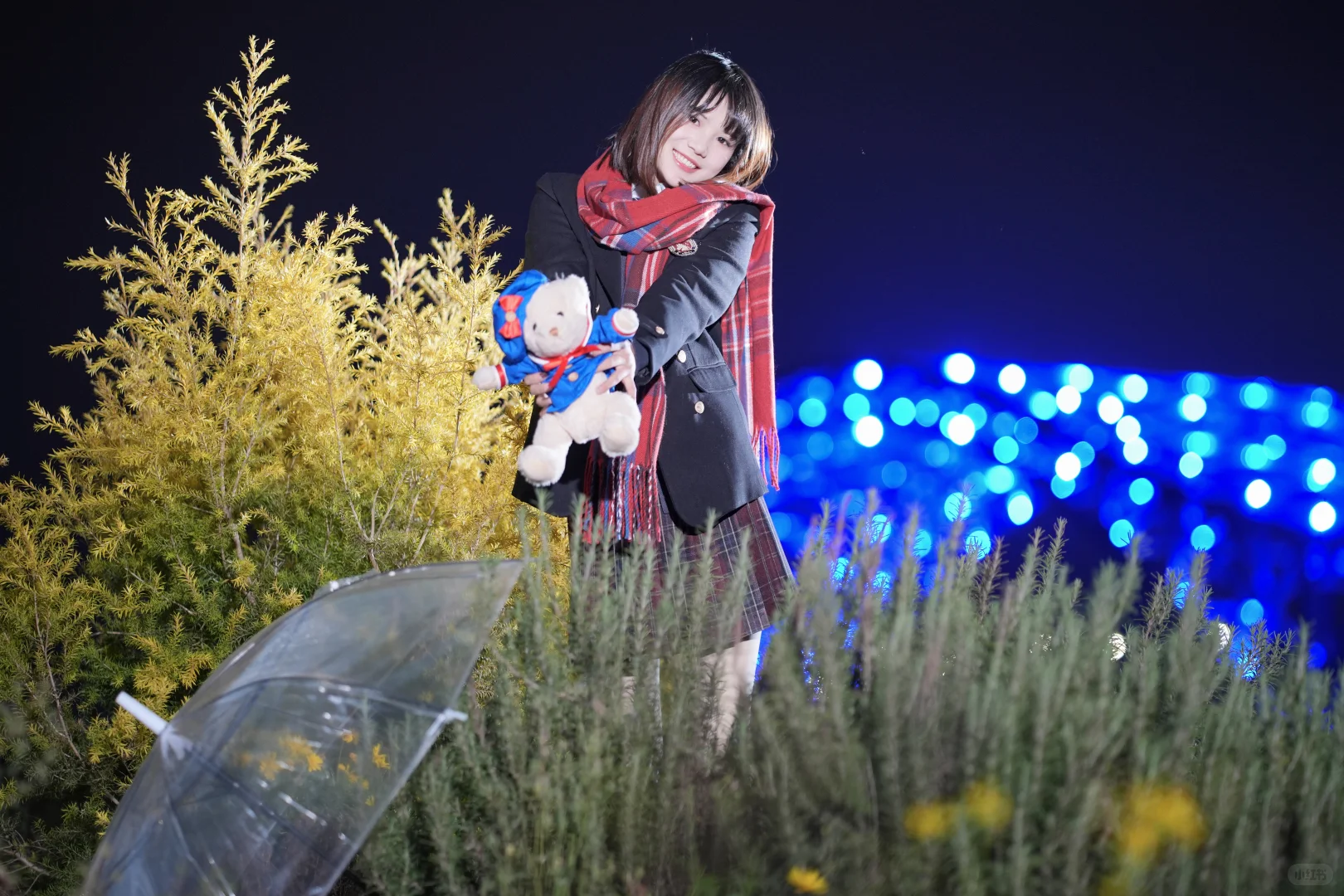 甜妹统治世界｜冬日夜景JK