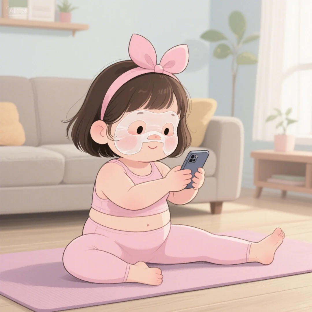 练完这组，外卖刚好到💪🍱