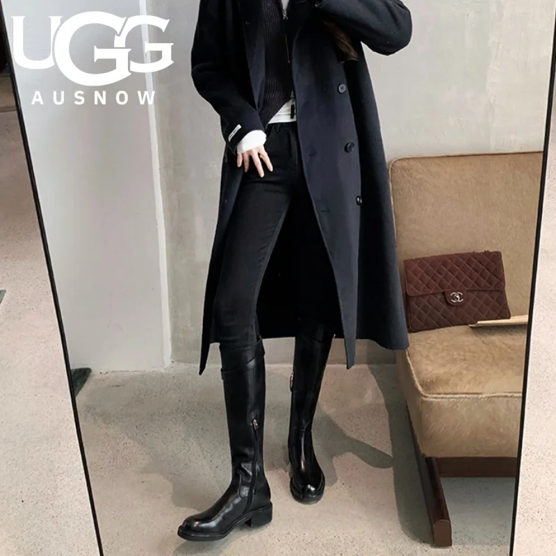 👢UGG复古骑士靴来啦！百搭不挑人～