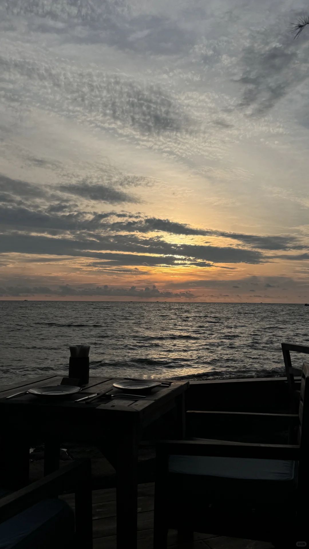 神级日落照片🌅海边餐厅真的浪漫爆了