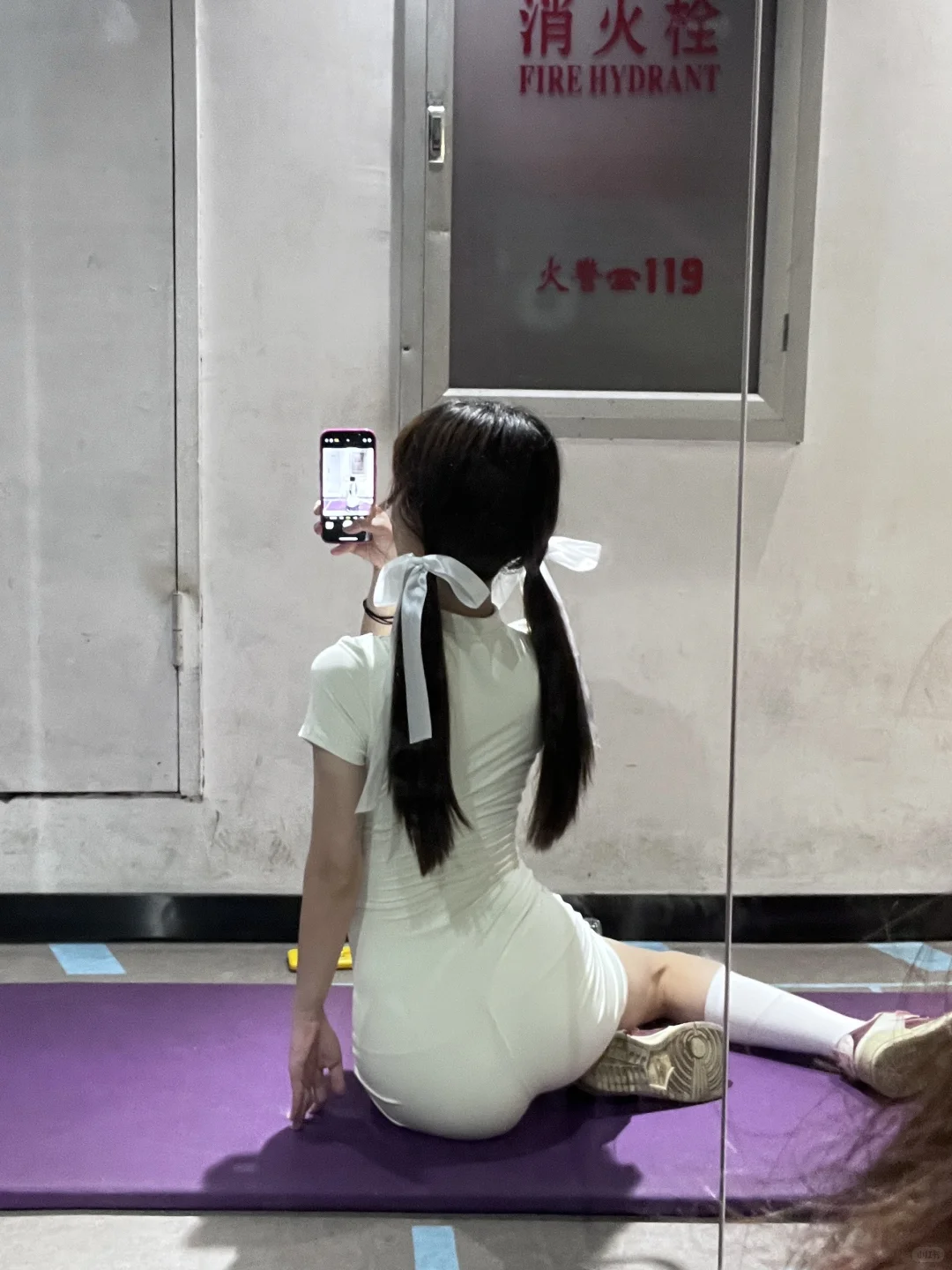 🏋️‍♀️OOTD｜奶油小蛋糕🧁谁穿谁甜哦～