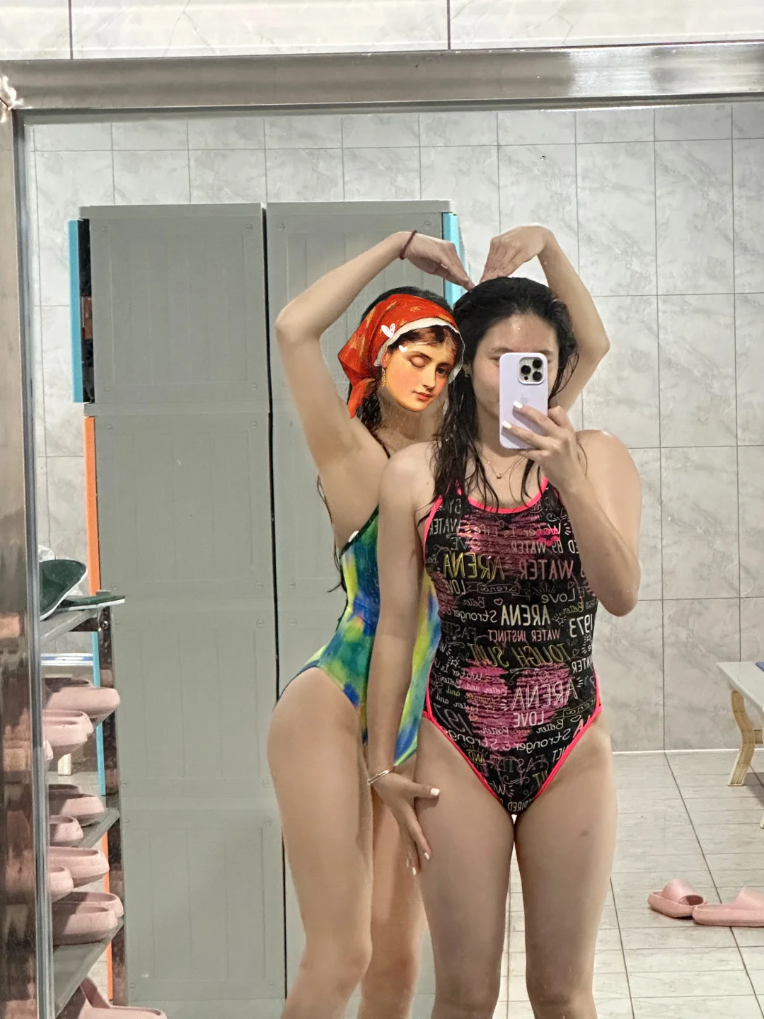 我的游泳搭子～