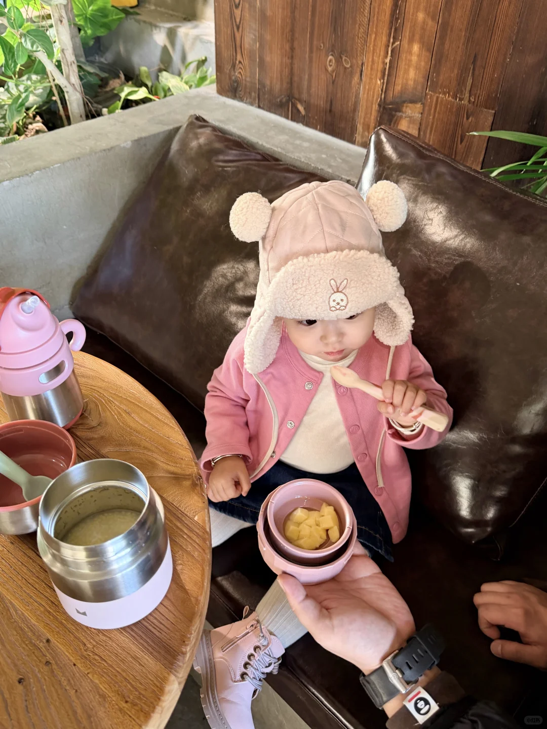 粉色娇嫩 一岁穿正好！