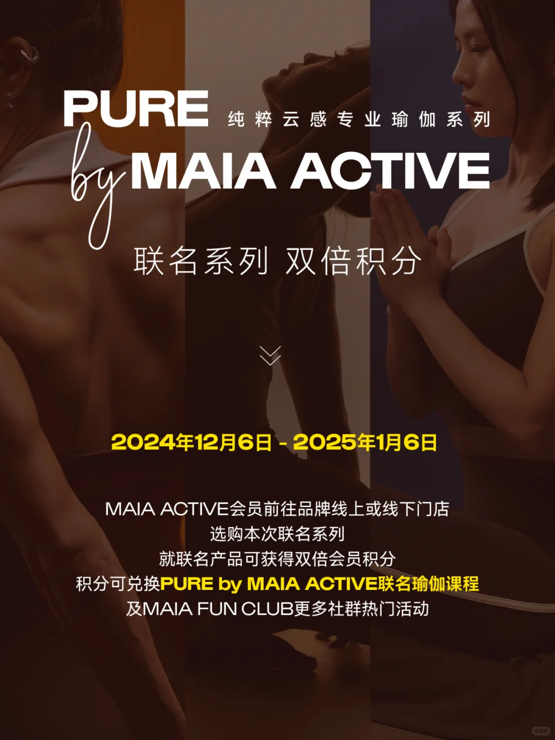 PURE by MAIA ACTIVE 联名全系列一览