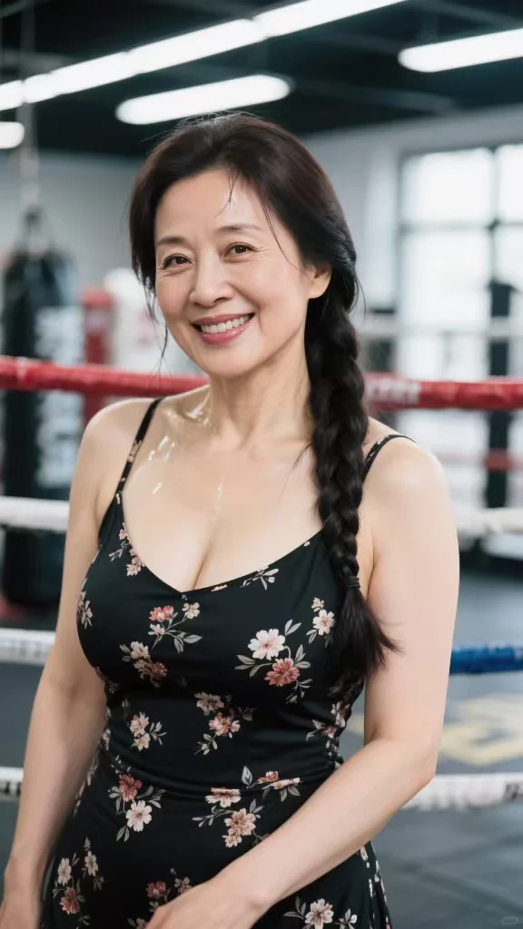 成熟柔里带劲，48岁阿姨汗湿的美