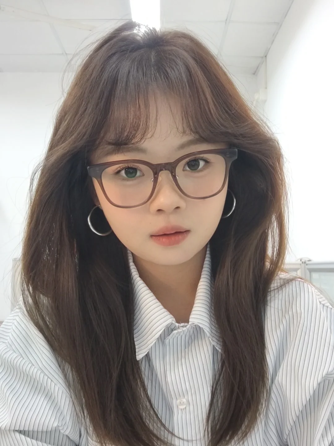 给不会打扮的方圆脸一点震撼