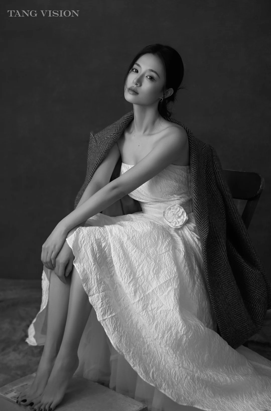 好喜欢我的黑白高级感写真