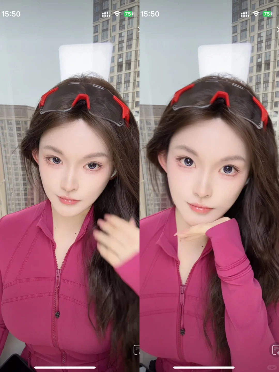 自然光也能有好的上镜。