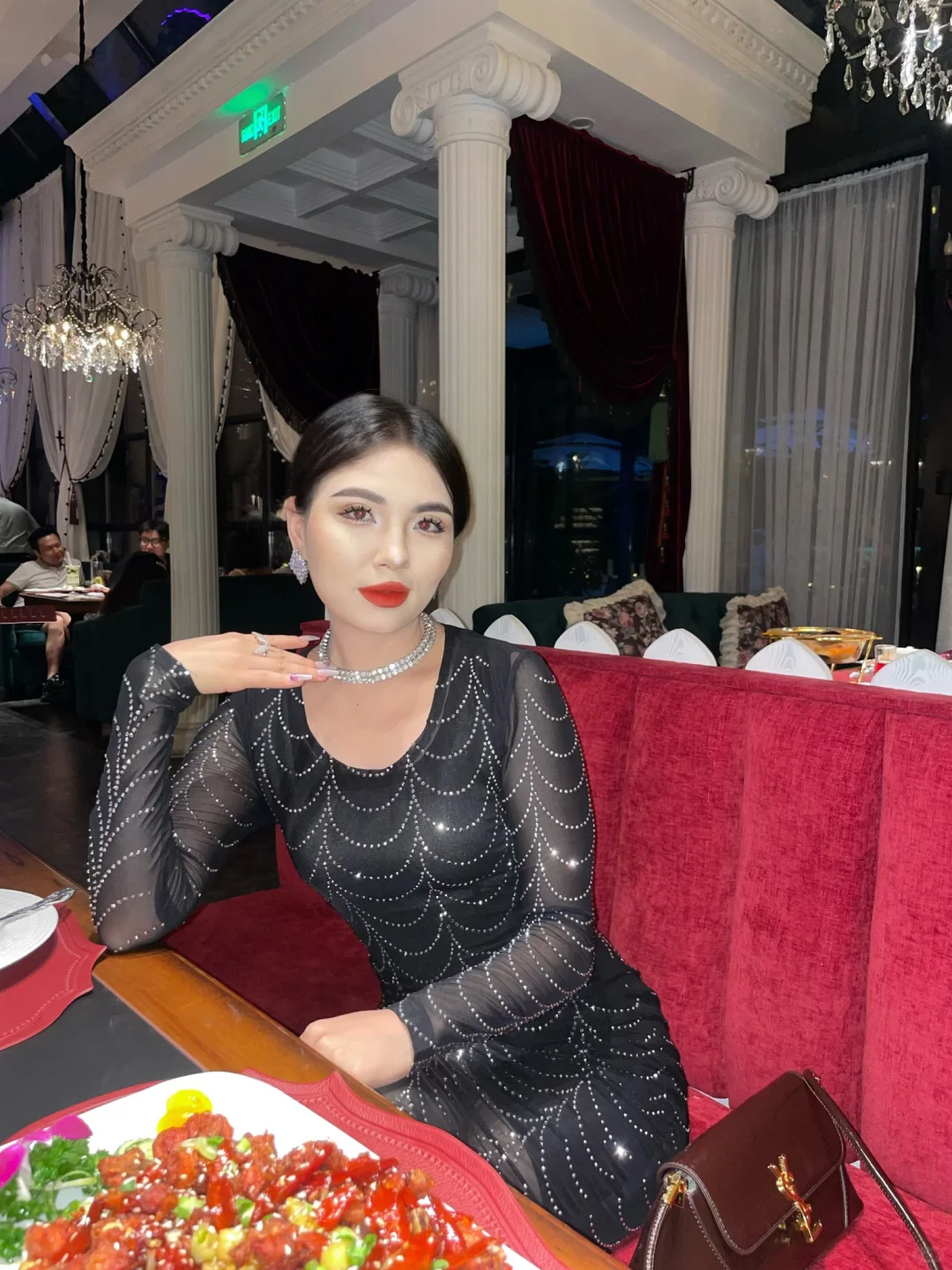 黑色迷人的夜 #成熟女🩵