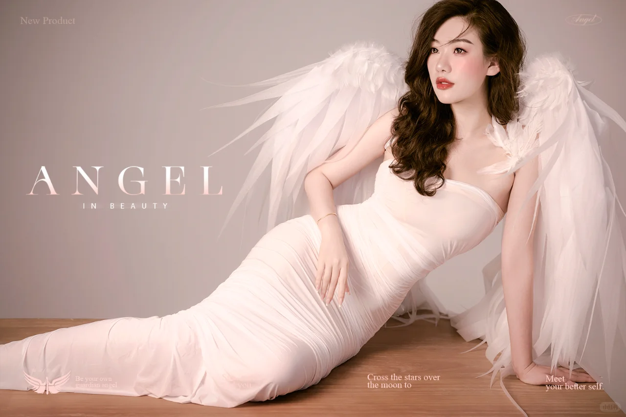 守护天使👼纯洁美丽的女神写真
