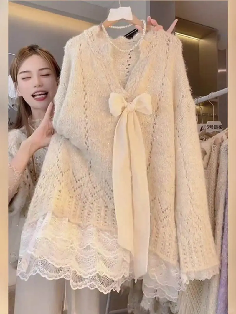 🎀法式蕾丝上衣上新啦！显白又高级