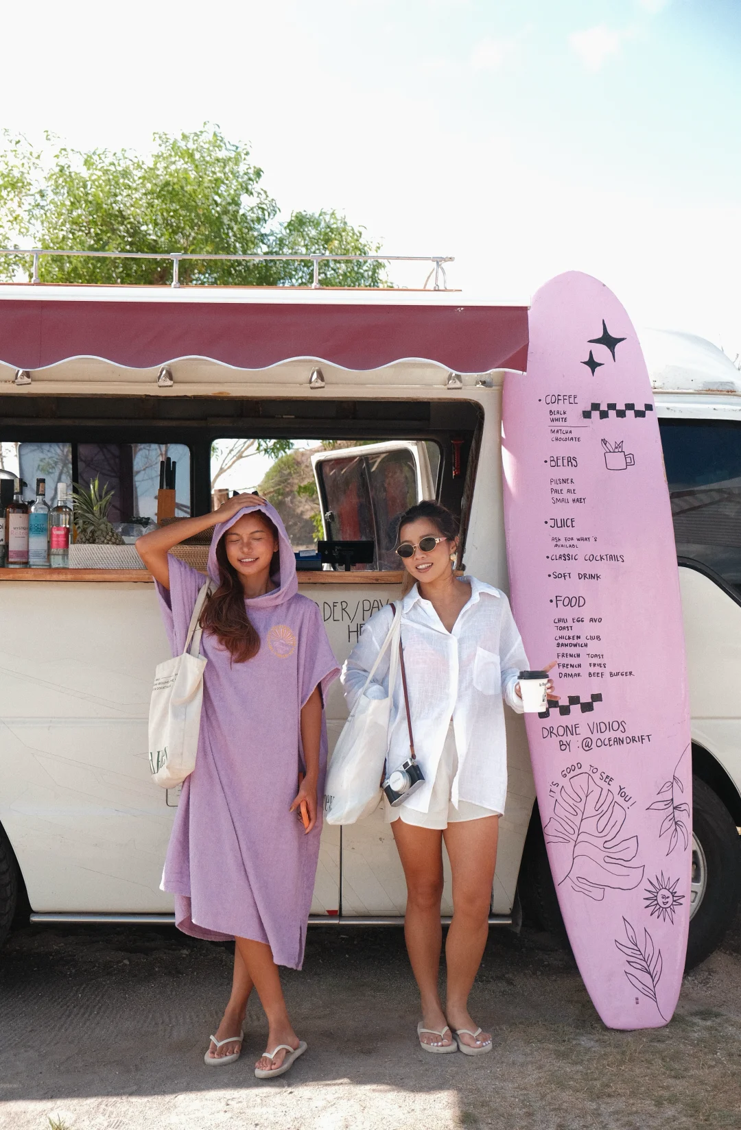 冲浪穿搭 海边就适合这种可爱的💜