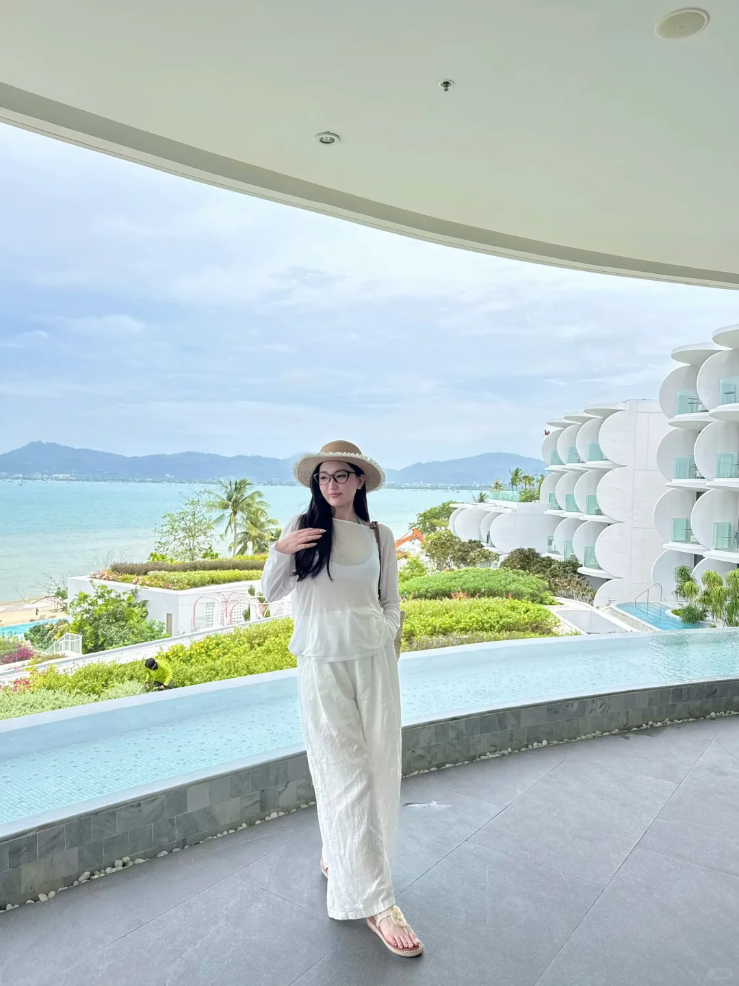 坚持不穿孕妇装 普吉岛度假穿搭18图💛