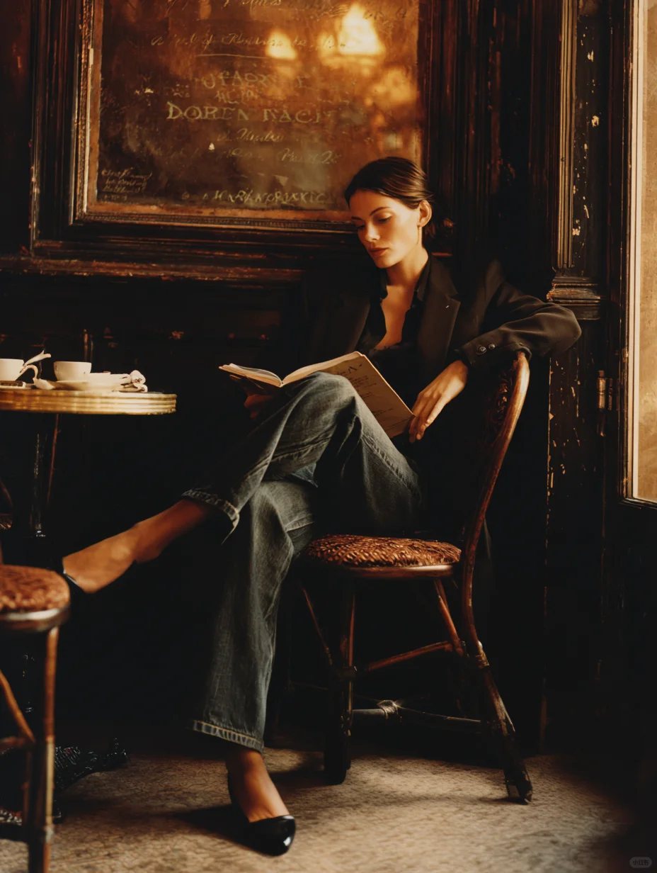 复古风穿搭，法式氛围感拿捏，秋天的松弛感