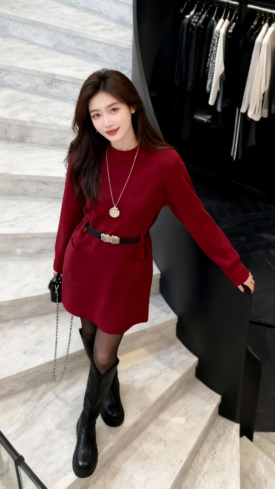 红裙是她的入场券