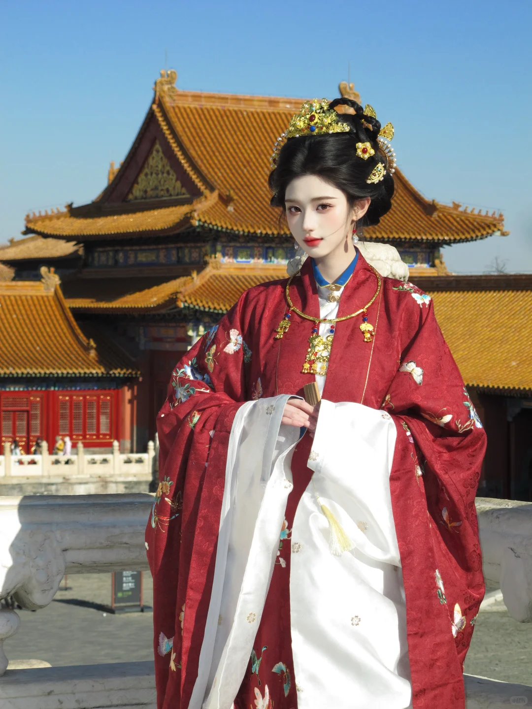 在西安耗时两个小时拍的明制贵女真的好惊艳