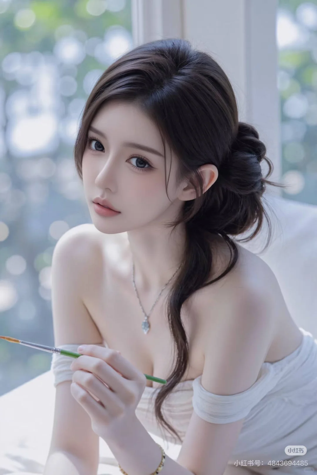 一眼沦陷！纯欲风抹胸裙👗