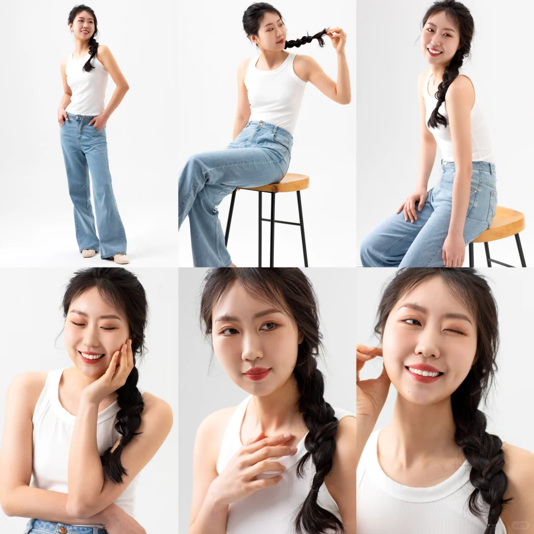 淡颜韩系清透感写真 简单松弛