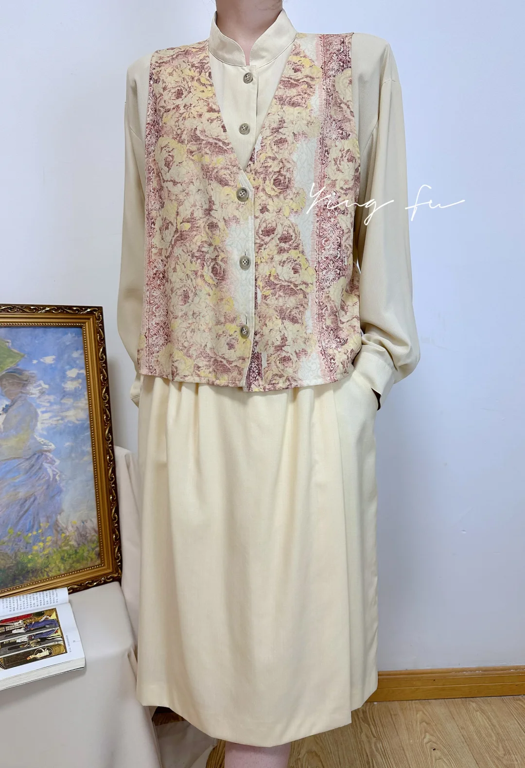 vintage｜法式复古慵懒风古着穿搭