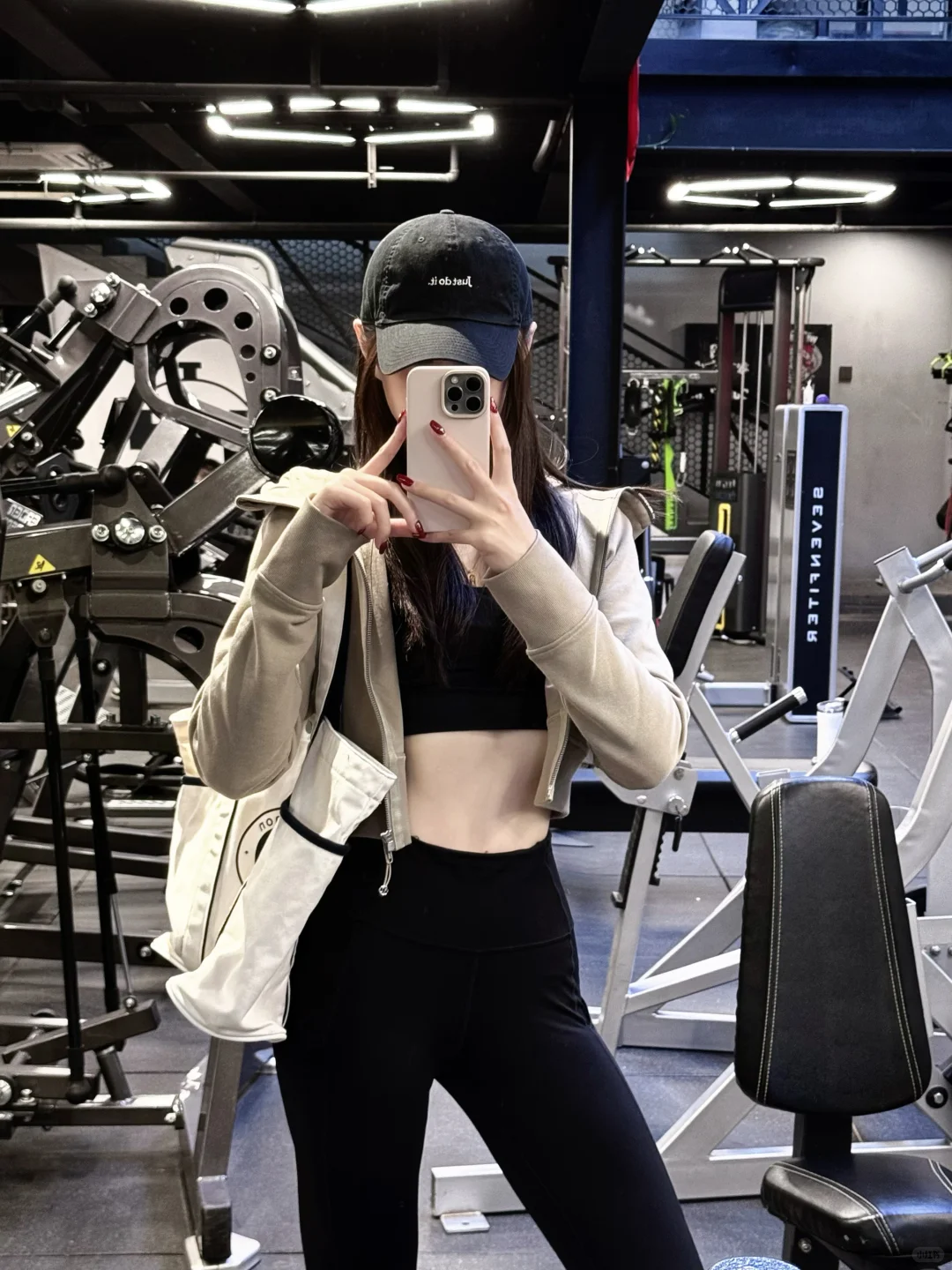 对镜拍｜周日健身look