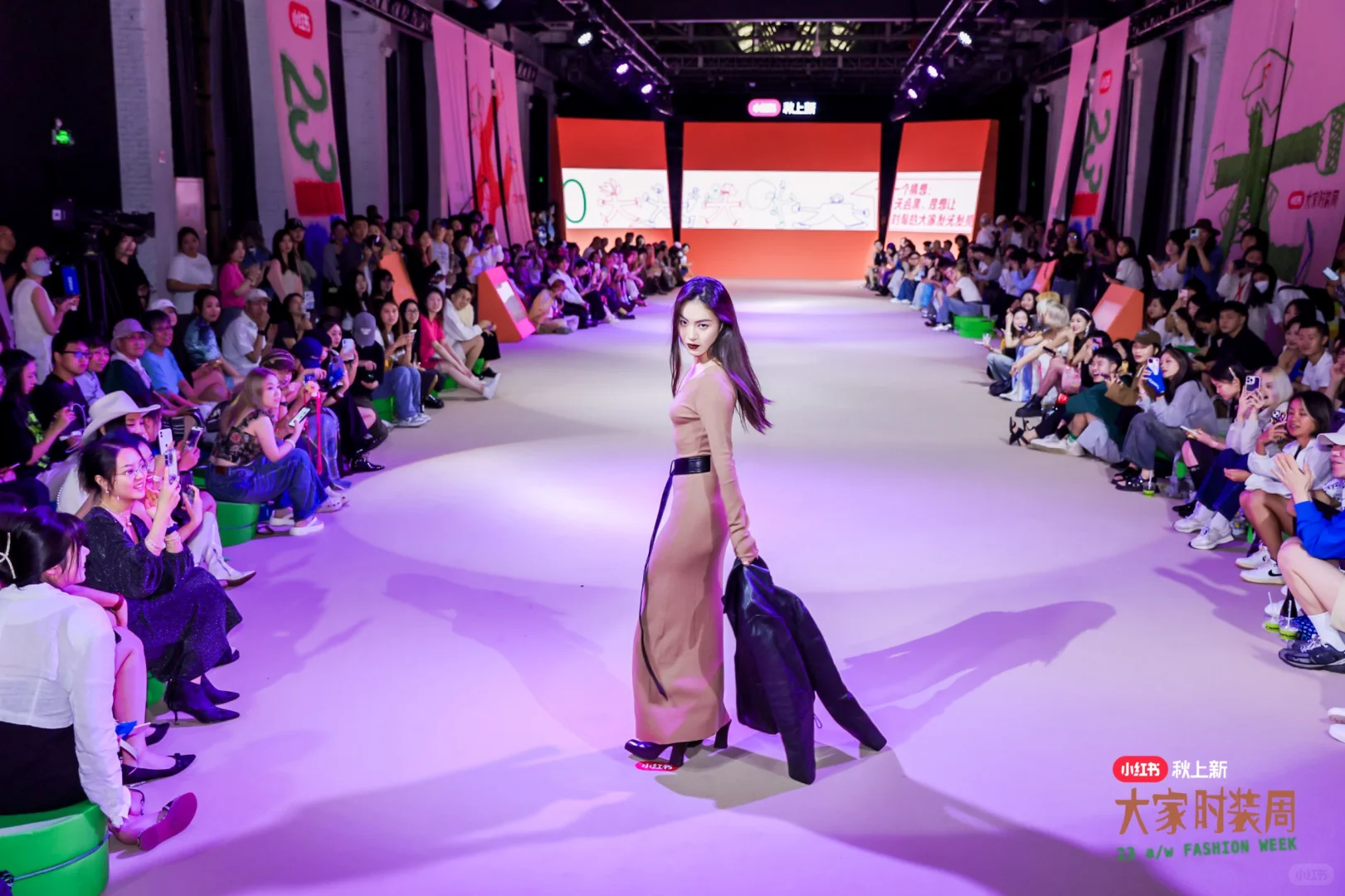 小红书秋上新秀场摄影