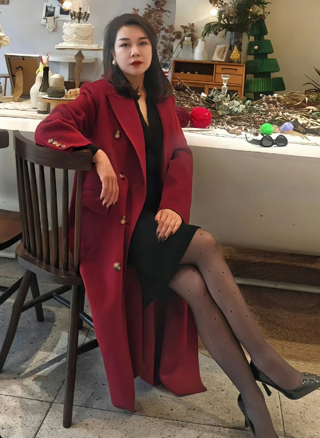 气质姐感穿搭，太爱了🖤