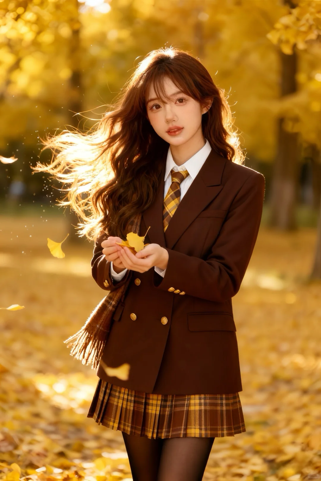 抓住秋天的尾巴🍂jk写真