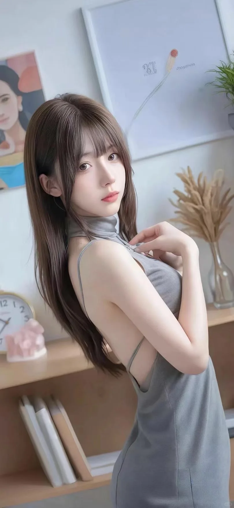 这套纯欲风壁纸美到我心巴上了！