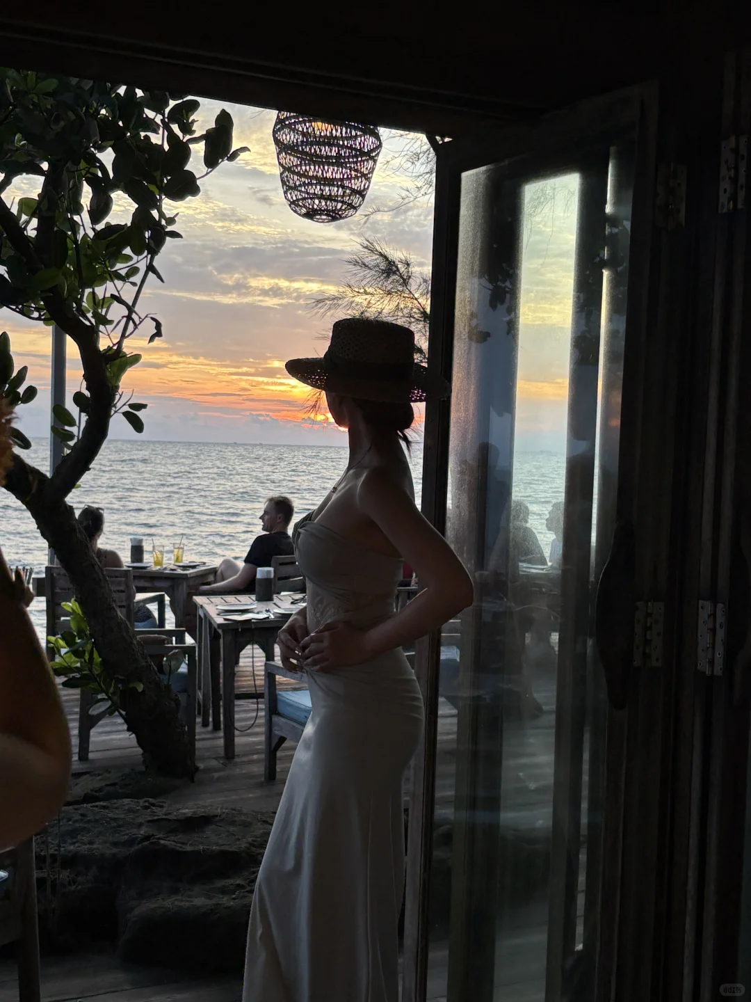 神级日落照片🌅海边餐厅真的浪漫爆了