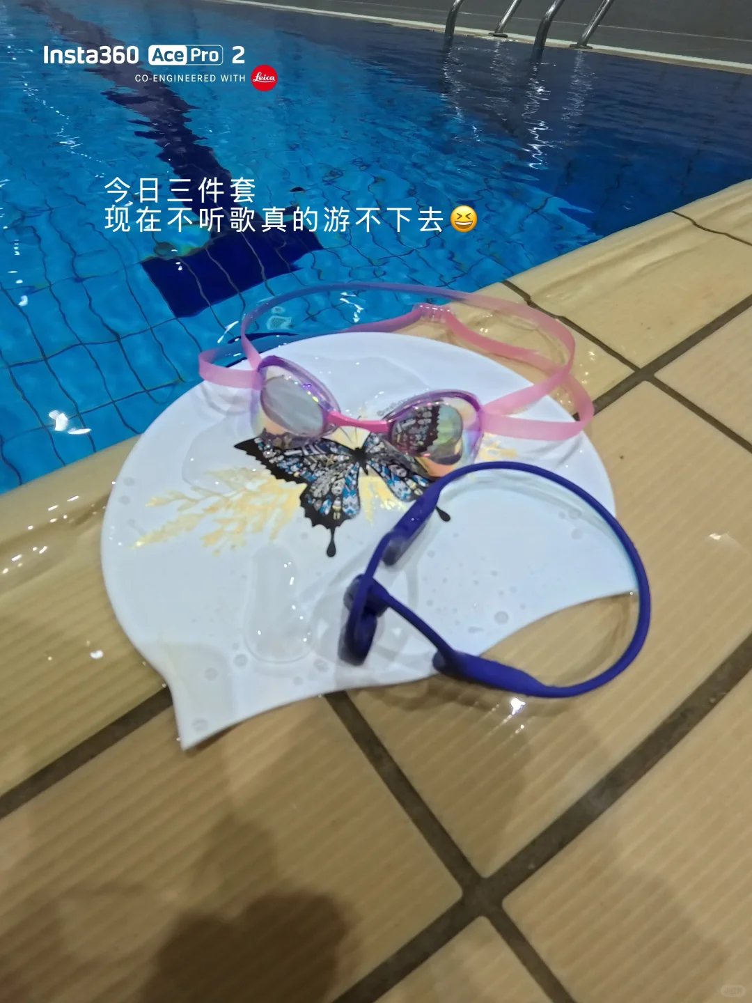 学游泳就是为了这张照片！