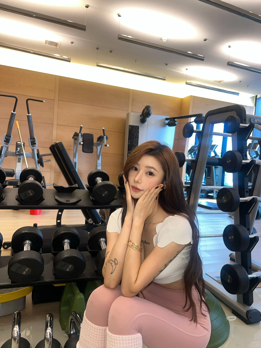 依旧一周gym运动穿搭