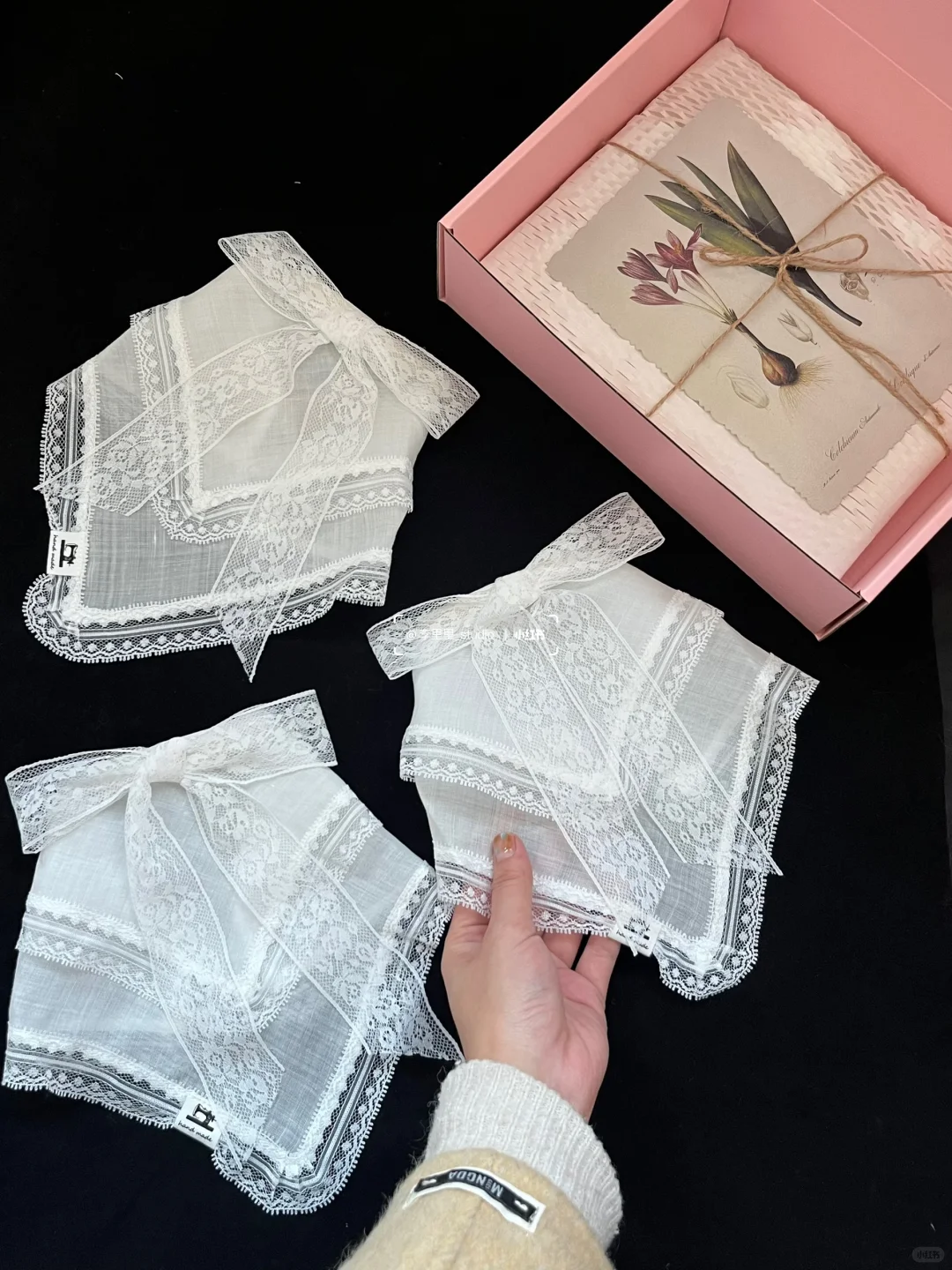 太仙了吧，这个复古风蕾丝发夹