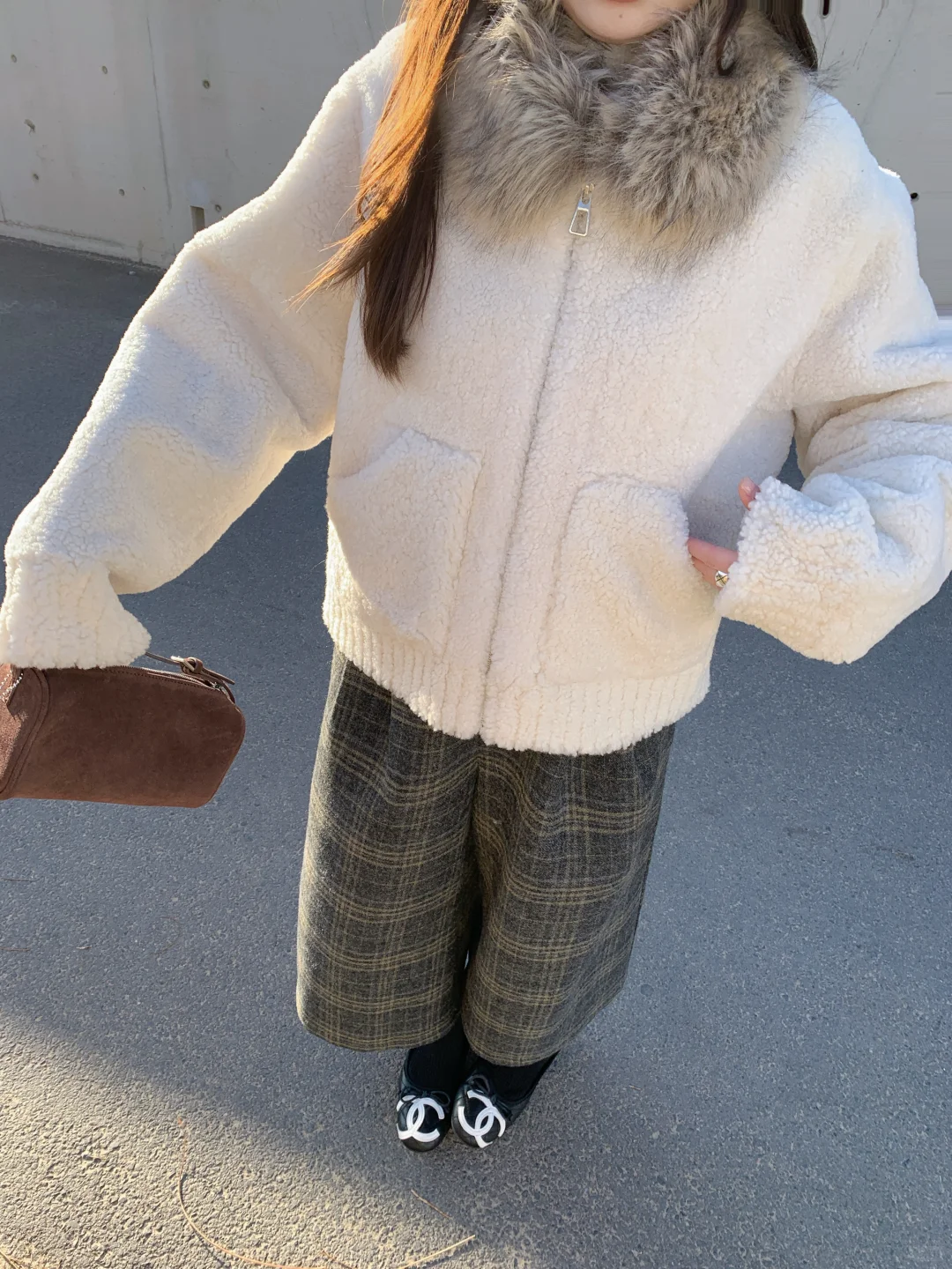 🌊冬天的海边真是好适合松弛感穿搭