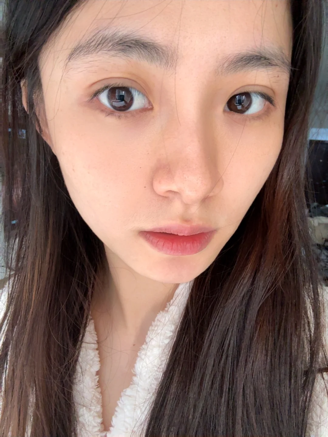 我太喜欢我的素颜了