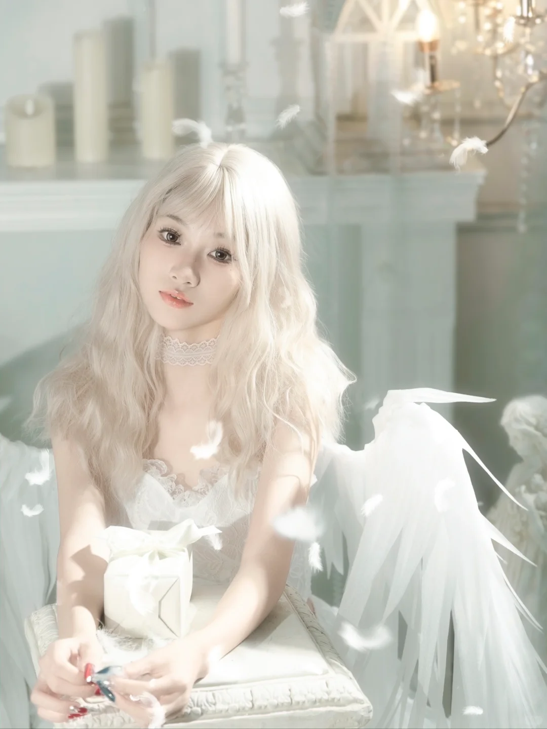 快看！！坠落人间的天使✨✨成都天使写真