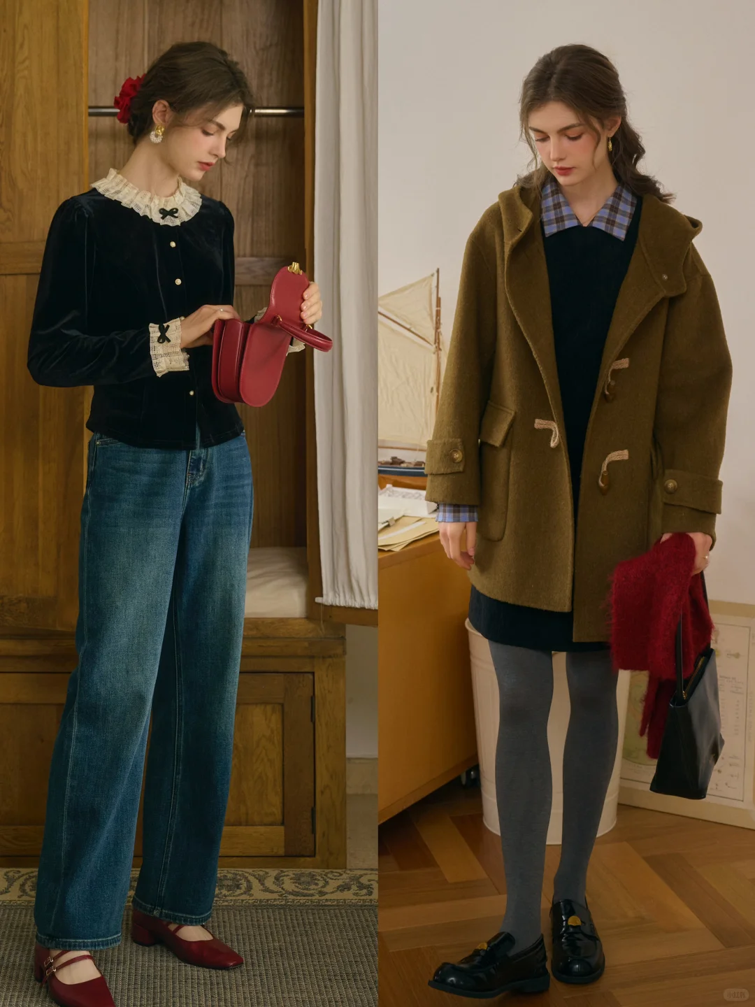 Simple Retro｜法式复古氛围感穿搭