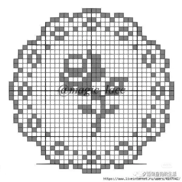 NO.004微钩♥玫瑰蕾丝花片B款（附图解）