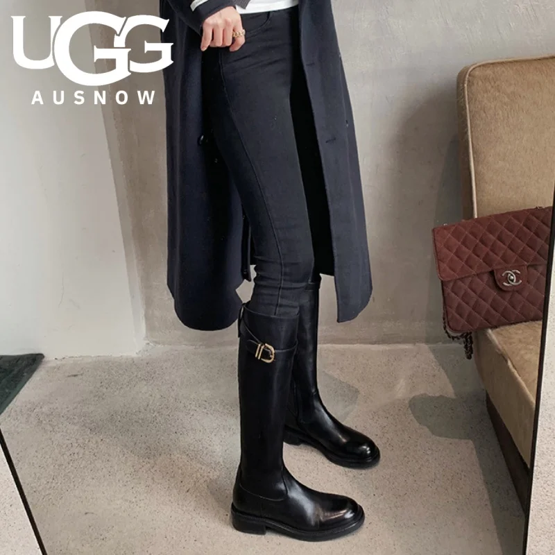 👢UGG复古骑士靴来啦！百搭不挑人～